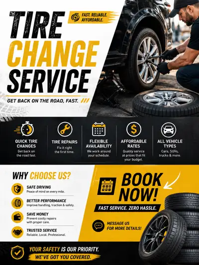 TIRE INSTALLATION • MOUNTING • BALANCING Need tires installed? Fast, affordable, and reliable servic...