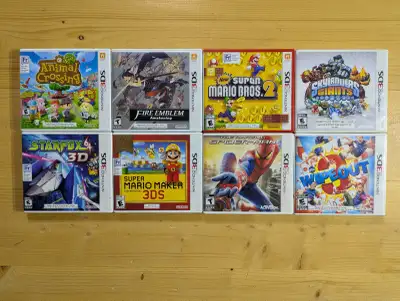 Nintendo 3DS-DS-Gamecube-Wii U Jeux Vidéo, View more