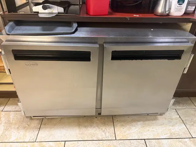 commercial fridge