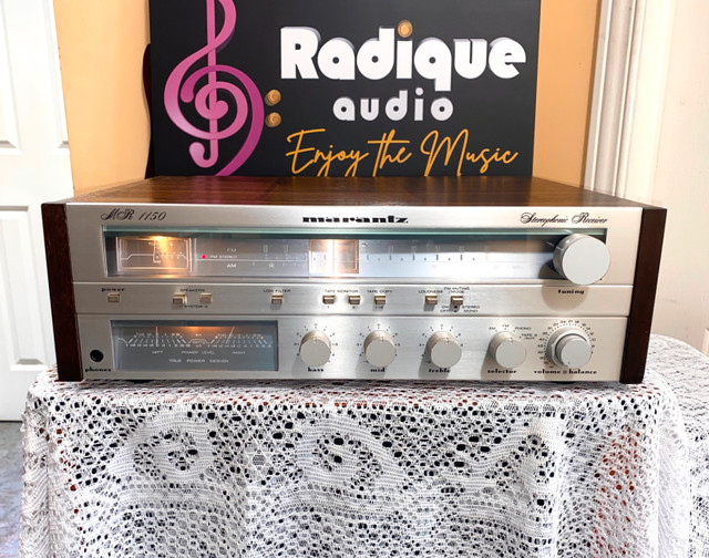 Vintage Marantz 50 WPC Stereo Receiver	MR 1150 in Stereo Systems & Home Theatre in Ottawa - Image 2