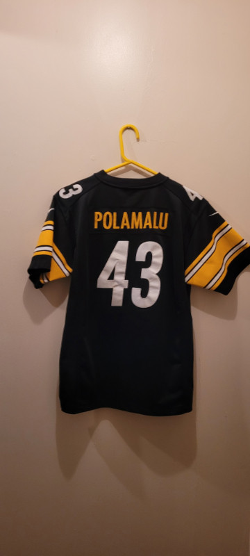 TROY POLAMALU NFL JERSEY in Arts & Collectibles in Hamilton