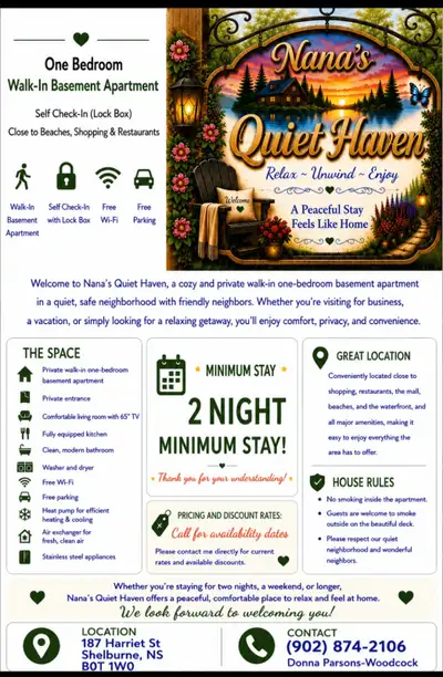 NANA'S QUIET HAVEN, View more