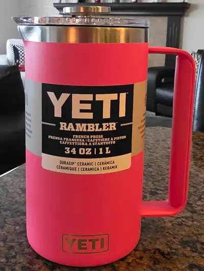 New! YETI Rambler French Press 34 oz, View more