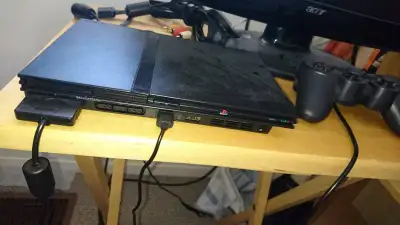 Ps2 Console With 1 Controller Monitor 1080P, View more