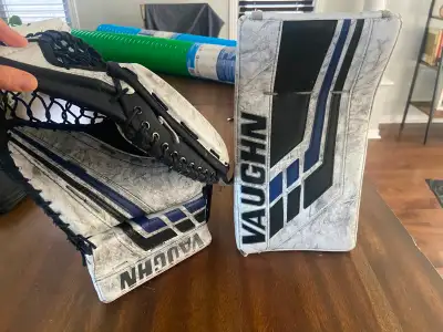 Vaughn Velocity VE8 intermediate blocker and glove., View more