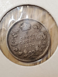 5 cents 1917 coins coin monnaie