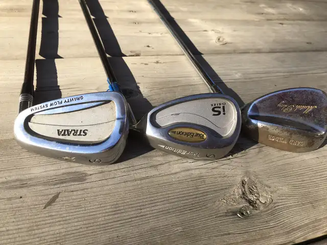 RH golf clubs and pull cart in Golf in Muskoka - Image 4