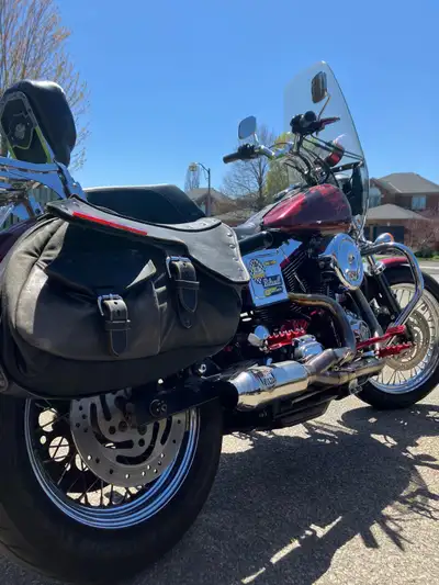 2000 FXDS Dyna Convertible Rebuilt engine and transmission done at 78k miles. Original paint, windsh...