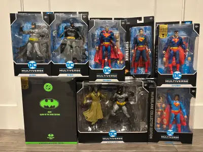 McFarlane DC Multiverse Batman, Superman, Bane, View more