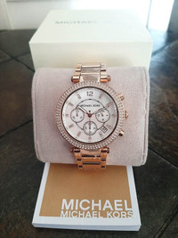 Michael Kors Women's MK5491 Rose Gold Chronograph Watch