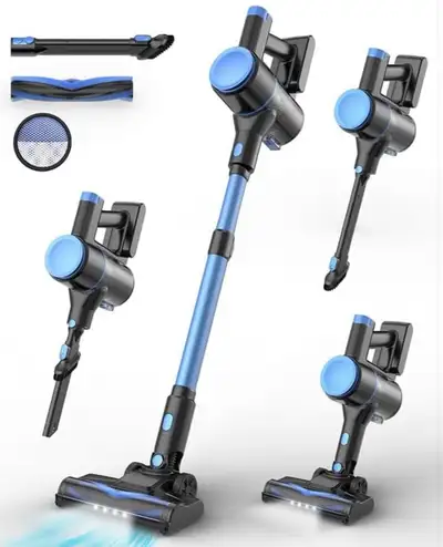 Brand new unopened Cordless Vacuum Cleaner, 40KPA Powerful Suction Vacuum Cleaners for Home,40 Mins...