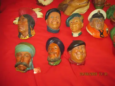 Various Bossons Legend Plaster Heads Reasonable Offers, View more