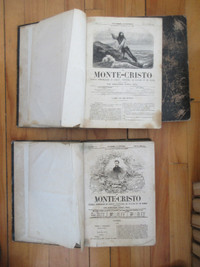 Le Monte-Cristo 1857-1860 en 3 vol. Alexandre DUMAS