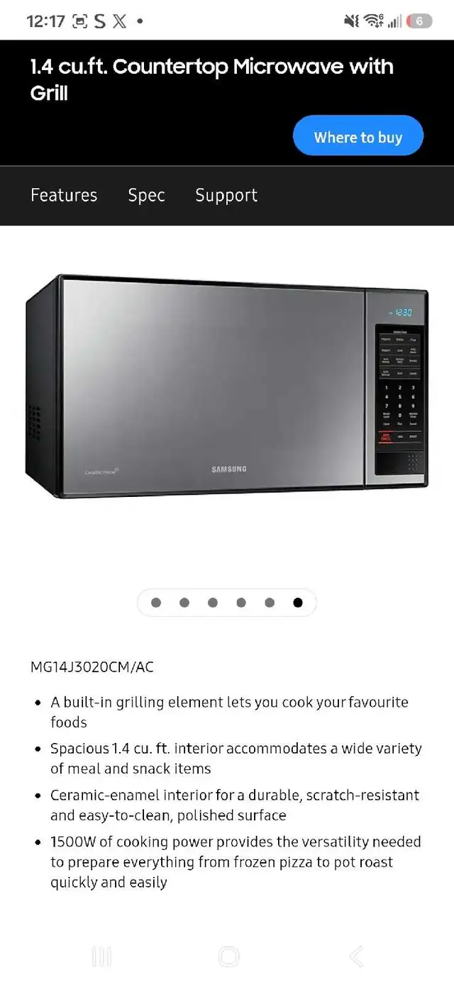 Samsung Microwave 584199983313735686