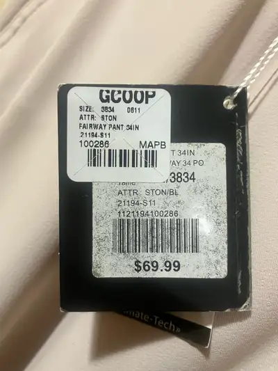 New NWT Gordon Cooper “Fairway” Golf Pants Size 38/34, View more