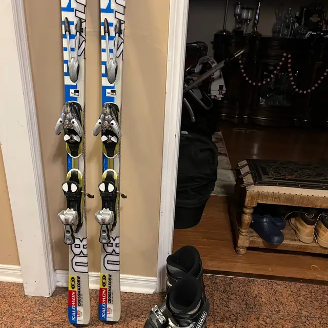 170 Salomon ski with boots  in Ski in Markham / York Region - Image 4