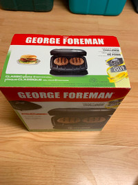 George Foreman grill. 2 serving   New in box still