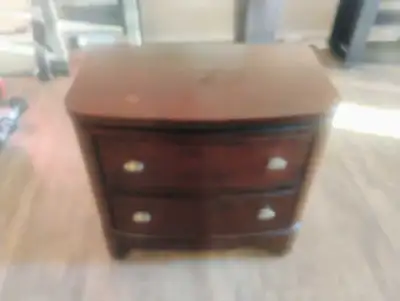2 drawer end table , View more