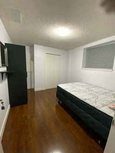 Location close to transit # 57/38/68 stops. Punjabi owner home. This cozy furnished bedroom in a bas...