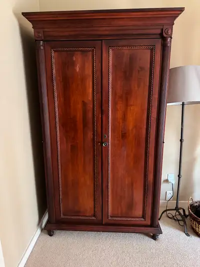 Antique Wardrobe Closet, View more