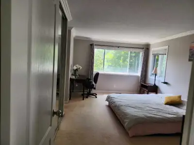 Master bedroom with ensuite bathroom