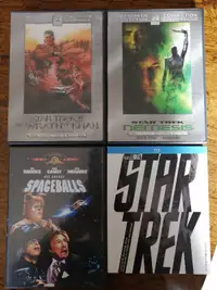 Star Trek and Spaceballs Blu-Ray and DVDs