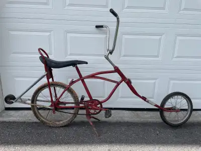 Vintage Banana Seat Chopper Bicycle, View more