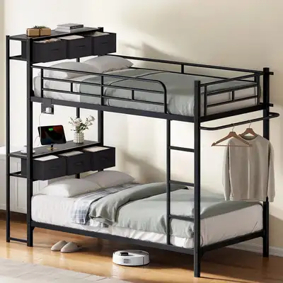Vends lit superposé jumeau, View more