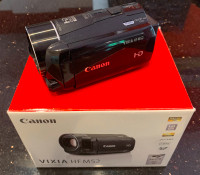 Canon VIXIA HF M52 Full HD Camcorder+professional tripod Giottos