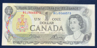 1$ Billet Canada 1973 UNC