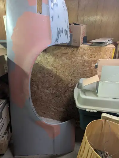 NEW (NOS)front fenders. Never installed on car. Always stored in my house. Factory primer on undersi...