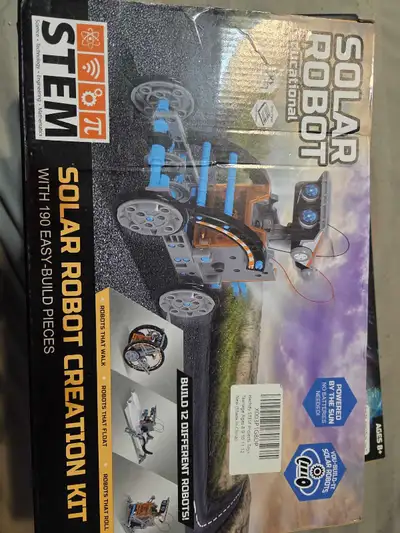 Sillbird STEM 12-in-1 Solar Robot Building Kit, View more
