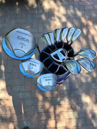 Complete Set of Womens ADAMS GOLF IDEA  Hybrid Golf Clubs, View more