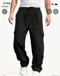 Chef pants cargo with packets