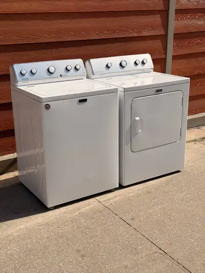 Maytag 27” Washer/Dryer set, View more