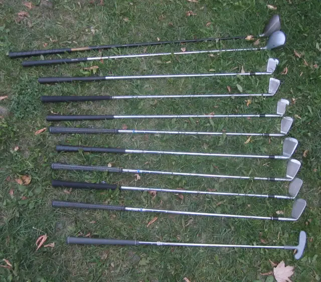 $150 Left handed golf set 11 clubs Wilson ProStaff driver lefty in Golf in Sudbury - Image 4