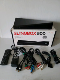 Sling Media  SLINGBOX 500 Digital  HD Media  Streamer - Complete