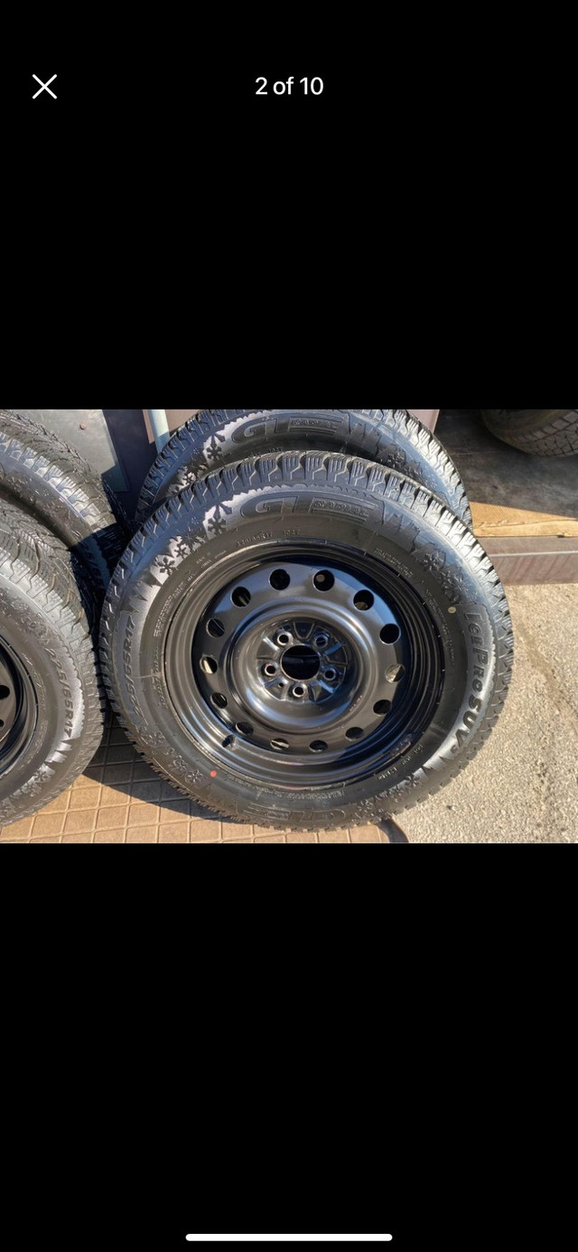 Set of 4 NEW GT winter tires rims(225 65 17) pattern (5×115)2023 in Tires & Rims in Oakville / Halton Region - Image 3