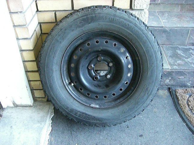 WINTER TIRES set of 4, 15" ON RIMS FITS CARAVAN OR SIMILAR in Tires & Rims in City of Toronto - Image 2