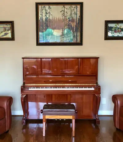 Yamaha Upright Piano U30 MhC (special edition) with Bench, View more