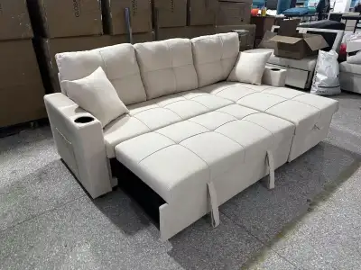 Convertible Sectional Couch Bed, View more