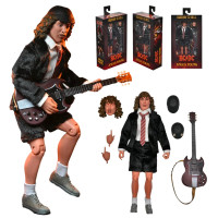 AC/DC Angus Young Highway to Hell 8 pouces Clothed Action NECA