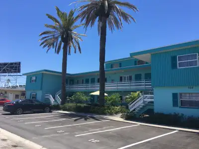 Note rent is listed in USD. 1 bedroom condo, 790 sq ft 2 blocks walk to St. Pete Beach (Upham Beach...