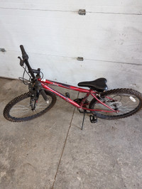 Well used kids or small adult mountain bike