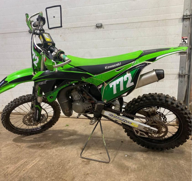 KX100 with new cylinder and piston in Motorcycle Parts & Accessories in Moncton