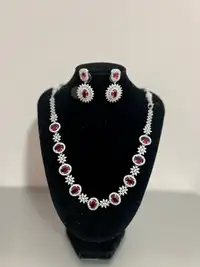 American diamond necklaces 