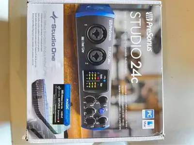 PreSonus STUDIO 24C 2X2 USB-C Audio Interface, View more