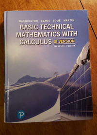 Basic Technical Mathematics w/ Calculus (si version) 11th ed.