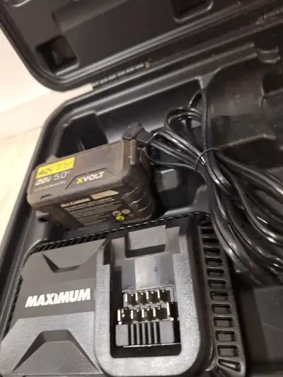 maximum 20v 5.0 lithium ion battery.  75.00, View more